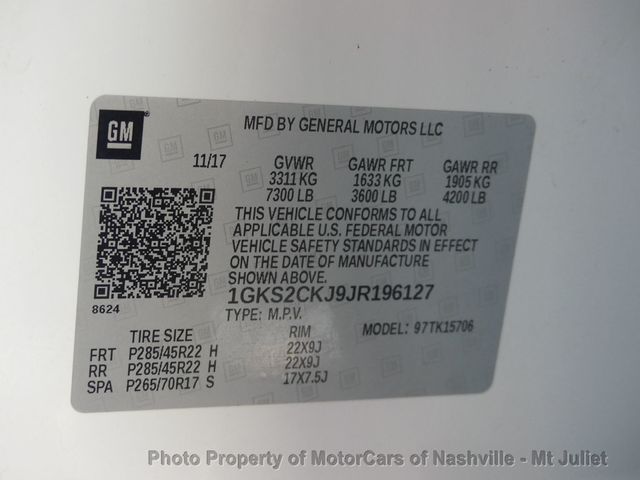2018 GMC Yukon 4WD 4dr Denali - 23079687 - 55
