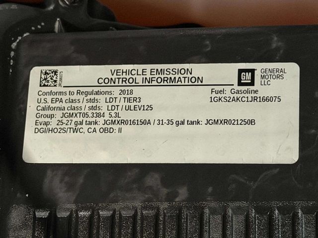 2018 GMC Yukon 4WD 4dr SLE - 22989114 - 36