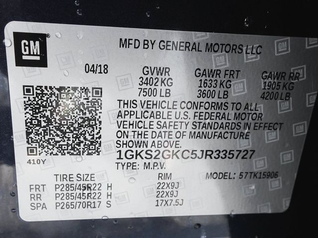 2018 GMC Yukon XL SLT - 23084774 - 16