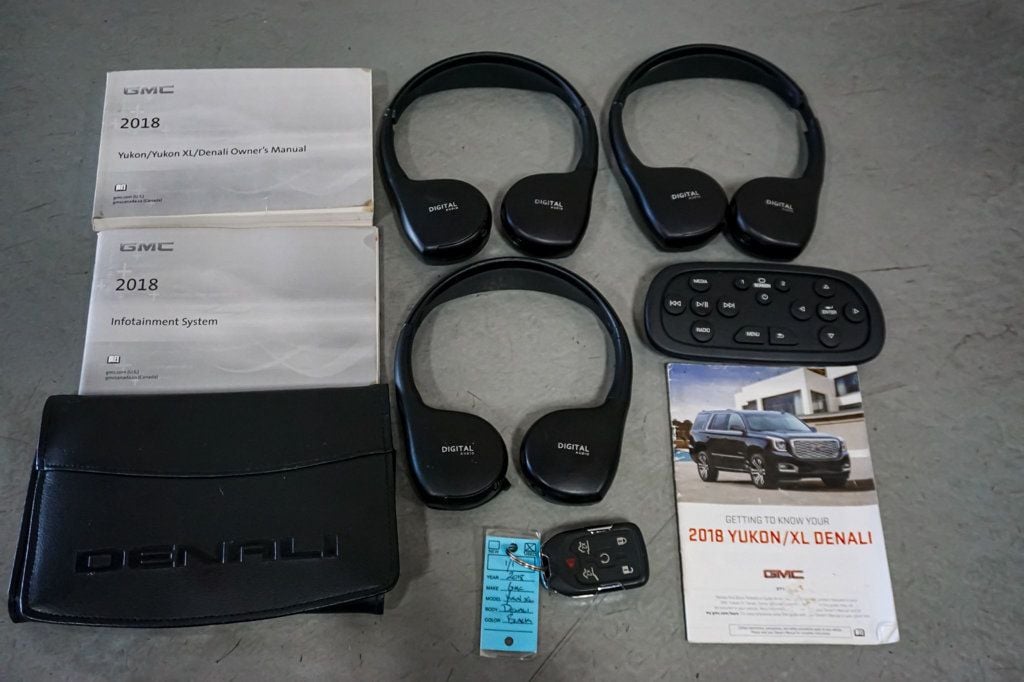 2018 GMC Yukon XL *Yukon XL Denali* *4WD* *Black/Black* *Nav/DVD* - 22973142 - 86