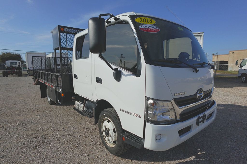 2018 HINO 195 DC (14ft Open Landscape) - 22732226 - 0