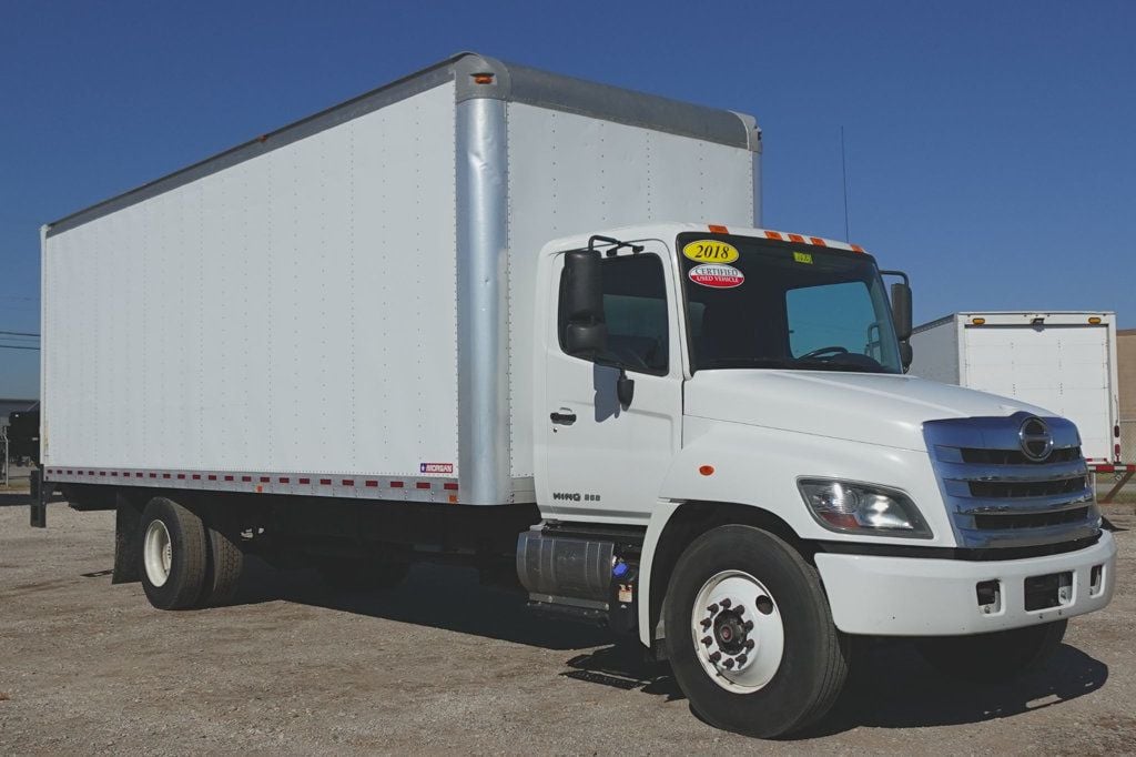 2018 HINO 268 (26ft Box with Gate) - 22660928 - 0