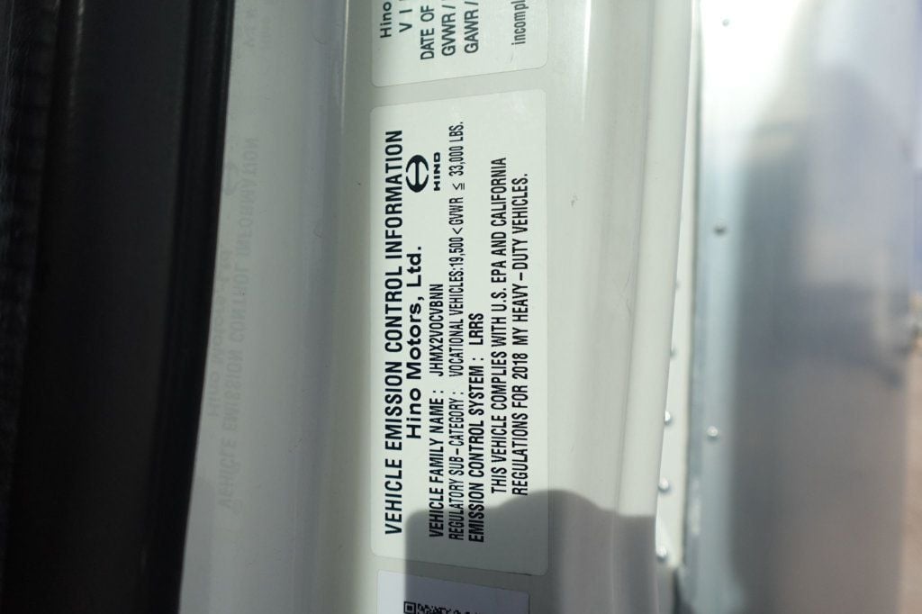 2018 HINO 268 (26ft Box with Lift Gate) - 22969740 - 64