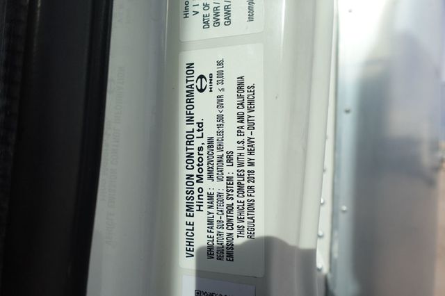 2018 HINO 268 (26ft Box with Lift Gate) - 22969740 - 64