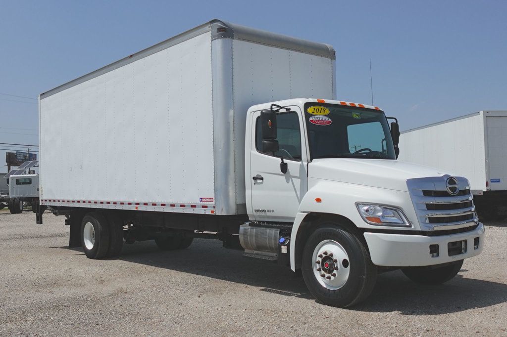 2018 HINO 268A (26ft Box with Gate) - 23019566 - 0