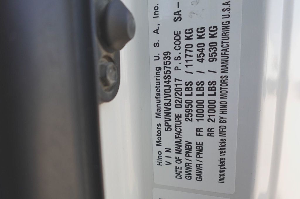 2018 HINO 268A (26ft Box with Gate) - 23019566 - 55