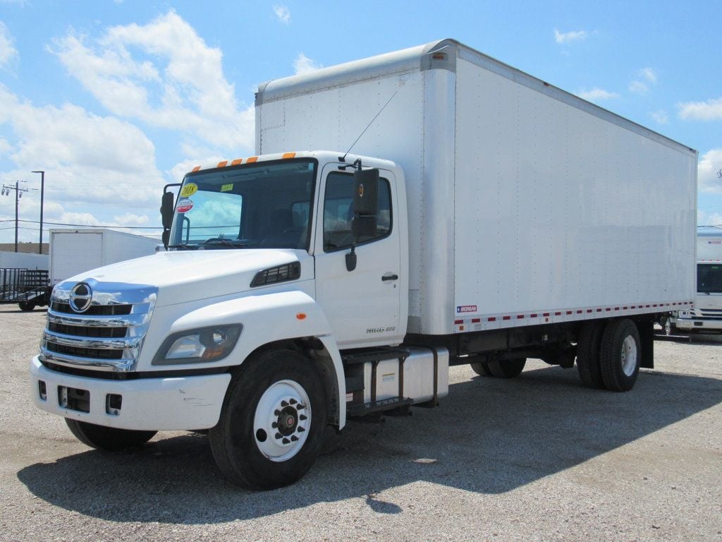 2018 HINO 268A (26ft Box with ICC Bumper) - 22465939 - 2