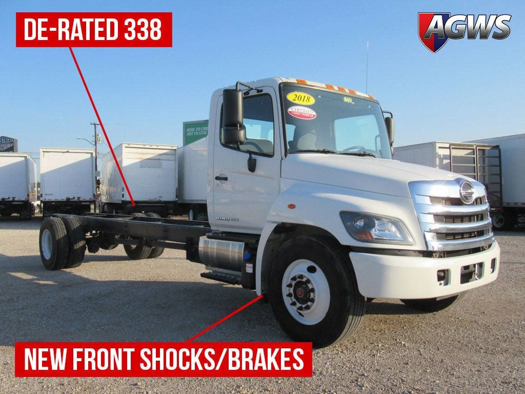 2018 HINO 338 (Cab Chassis-Diesel) - 22449660 - 0