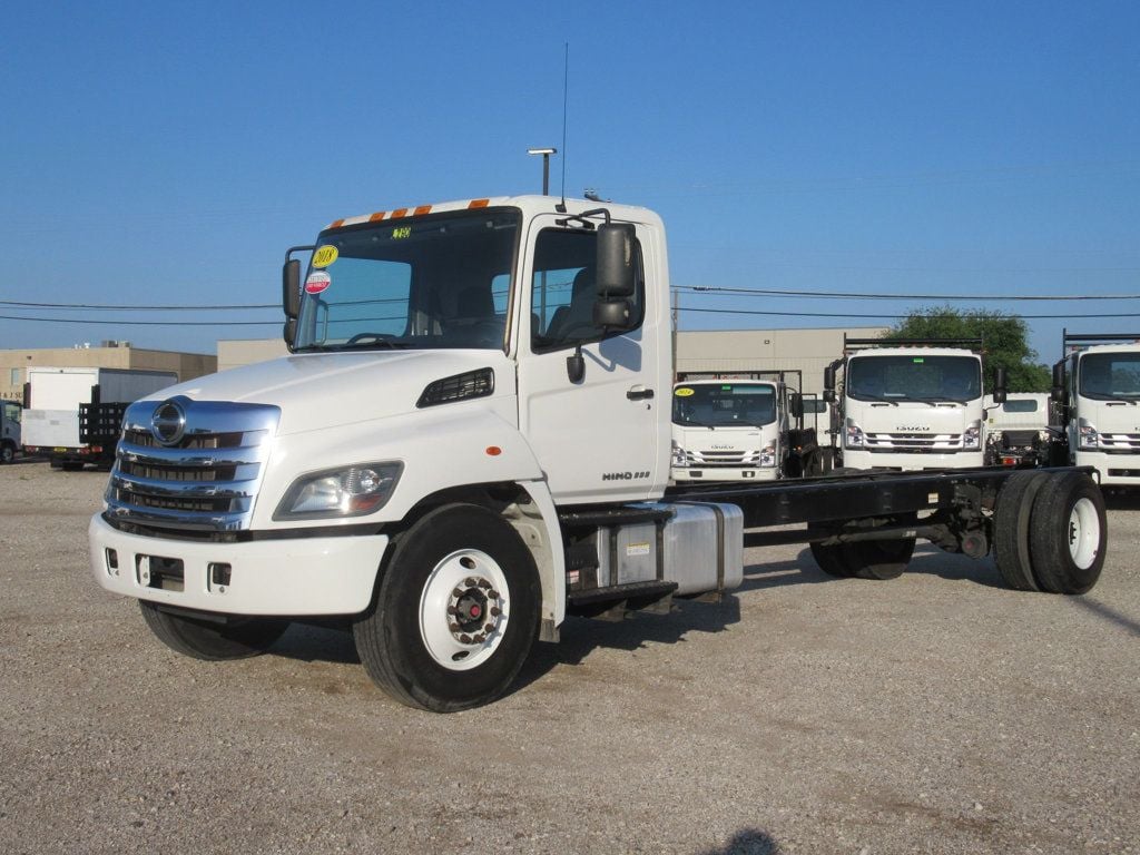 2018 HINO 338 (Cab Chassis-Diesel) - 22449660 - 2
