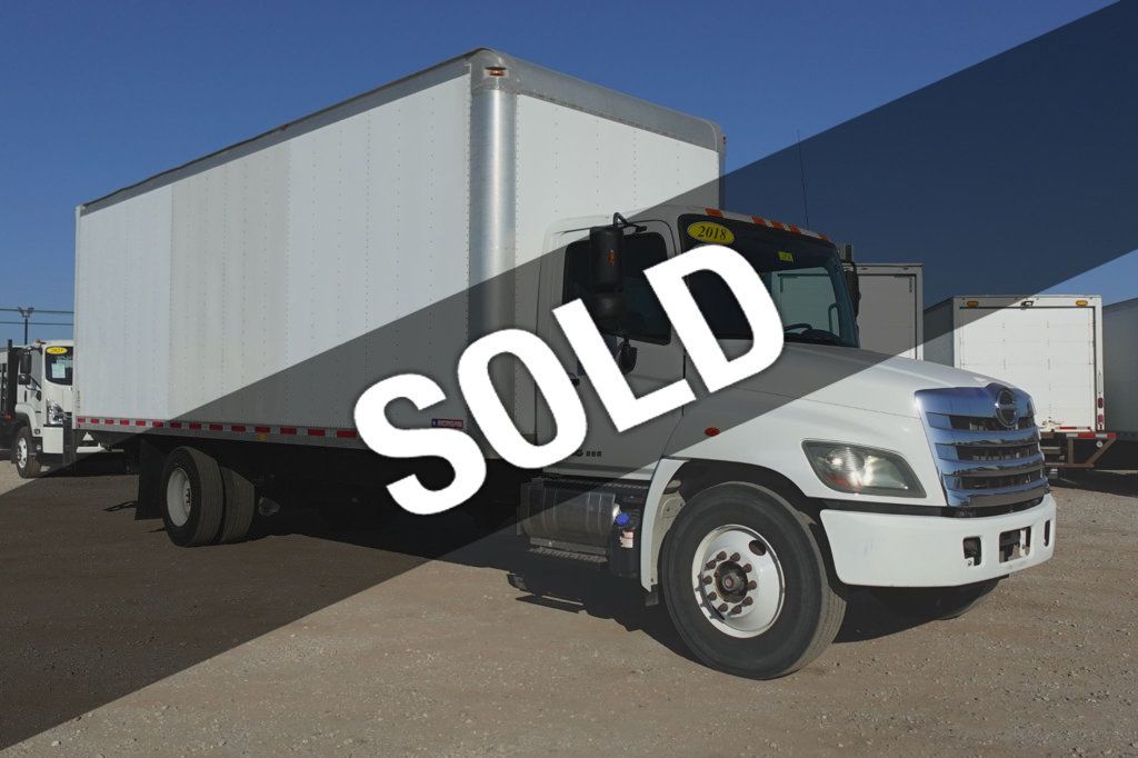 2018 HINO 338D (26ft Box with Gate) - 22642940 - 0