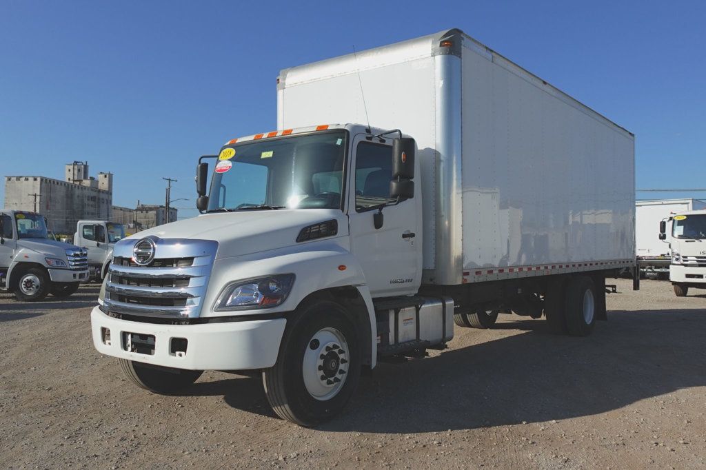 2018 HINO 338D (26ft Box with Gate) - 22642940 - 2