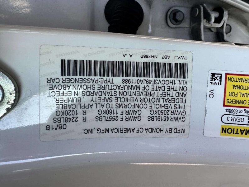 2018 Honda Accord Hybrid EX Sedan - 22983732 - 24