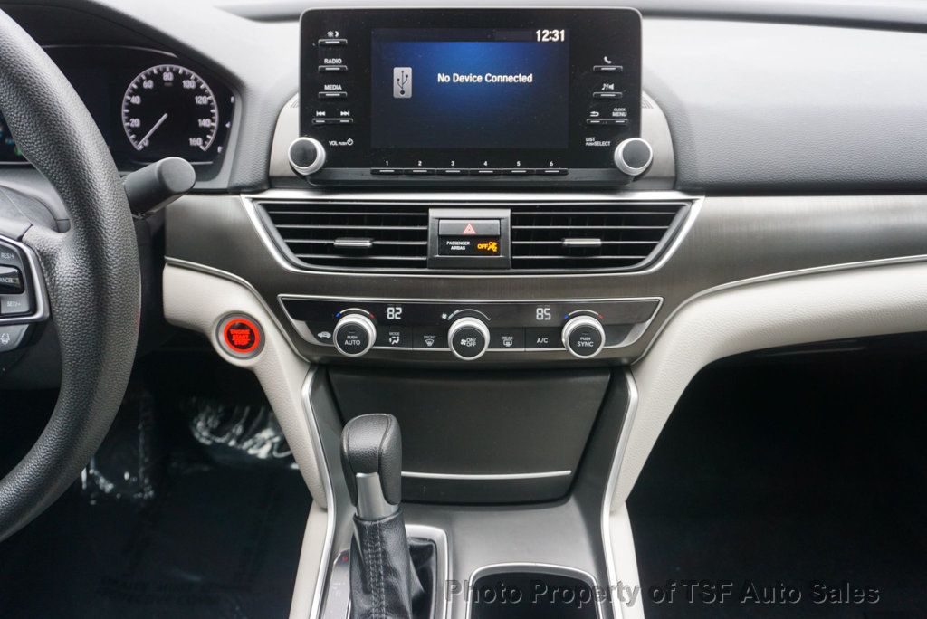 2018 Honda Accord Sedan LX CVT - 22973104 - 19