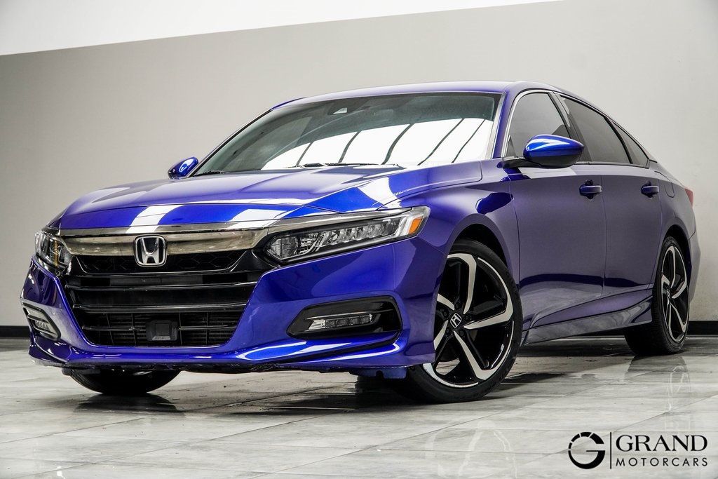 Used 2018 Honda Accord Sport with VIN 1HGCV1F34JA193868 for sale in Kennesaw, GA