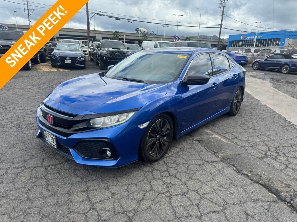 2018 Honda Civic Hatchback EX CVT - 22936632 | Video 1