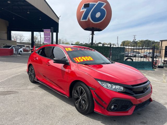 2018 Honda Civic Hatchback EX CVT - 23003154 - 0