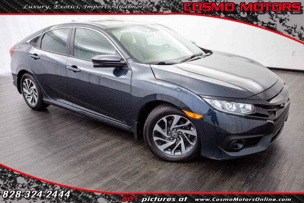 2018 Honda Civic Sedan EX CVT w/Honda Sensing - 22528754 - 0