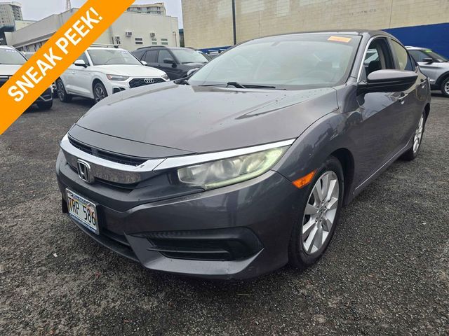 2018 Honda Civic Sedan LX CVT - 23001945 - 0