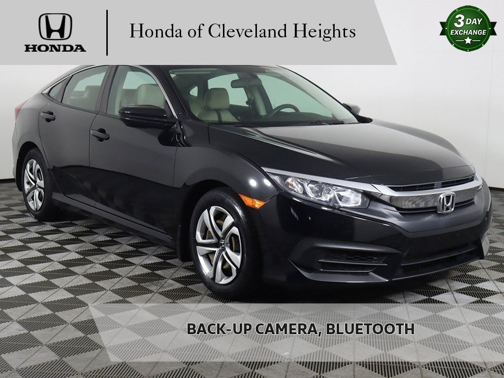 2018 Honda Civic Sedan LX CVT - 22615946 - 0