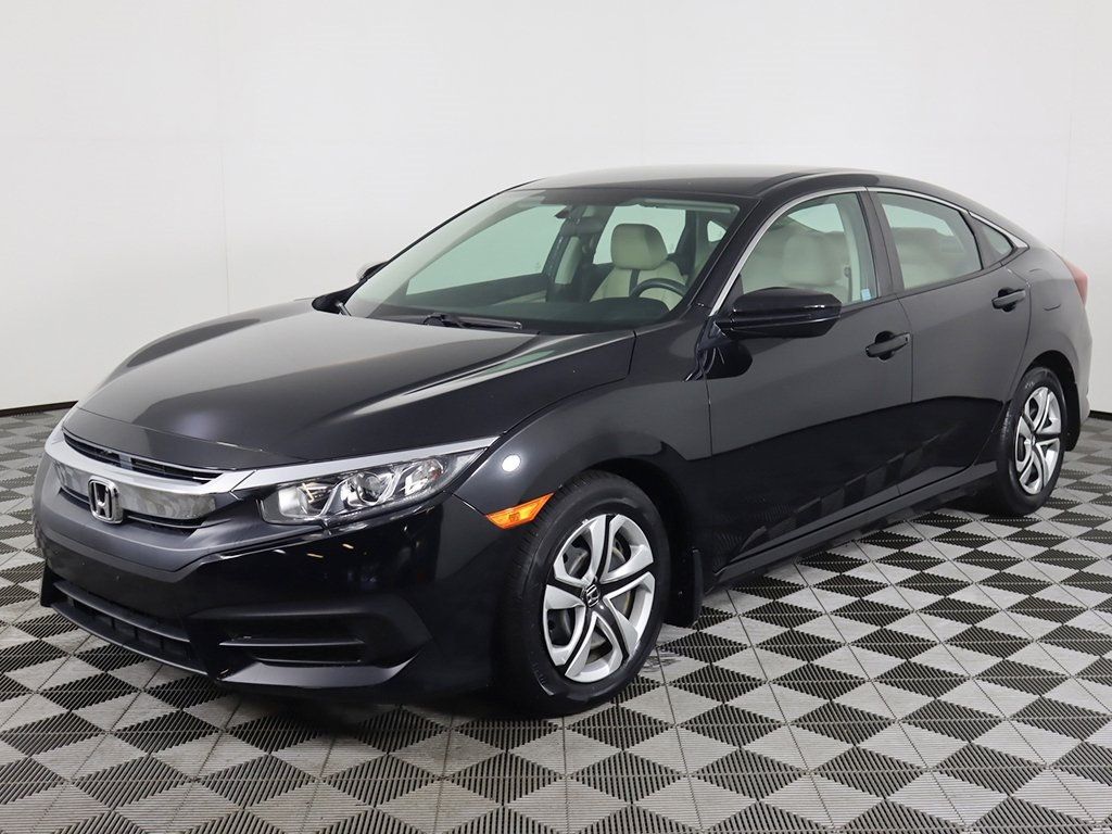 2018 Honda Civic Sedan LX CVT - 22615946 - 4