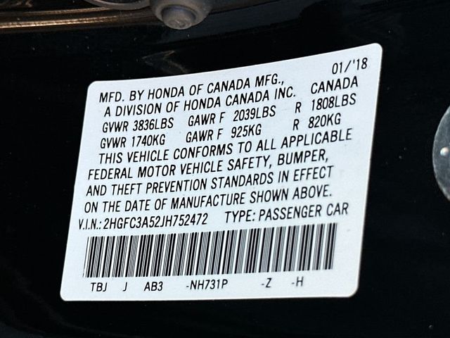 2018 Honda Civic Si Coupe   - 23050376 - 21