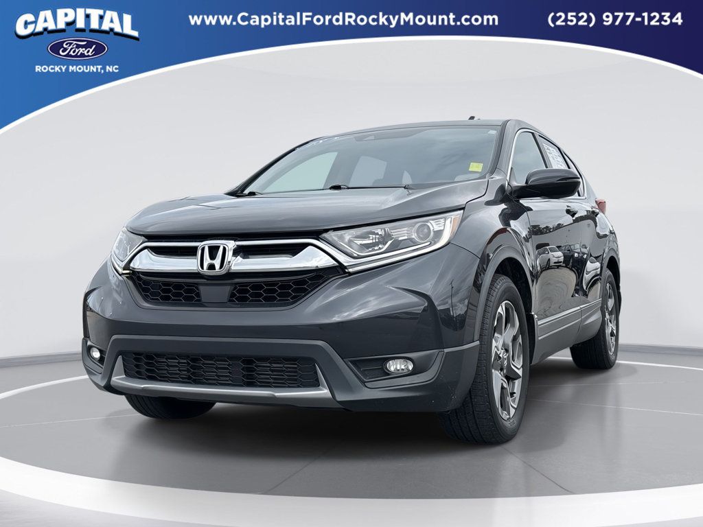 Used 2018 Honda CR-V EX with VIN 2HKRW1H59JH522609 for sale in Wilmington, NC