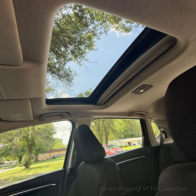 2018 Honda Fit EX AUTOMATIC  w/POWER TILT/SLIDING MOONROOF - 23046535 - 35
