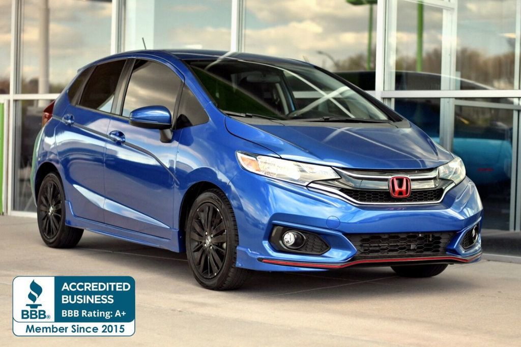 2018 Used Honda Fit Sport CVT at Unisell Auto Serving Bellevue 