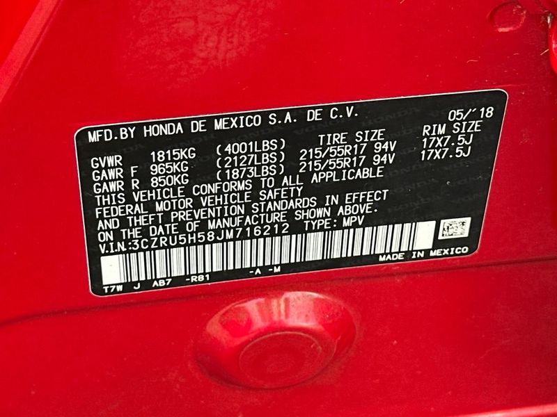 2018 Honda HR-V EX 2WD CVT - 22972860 - 21