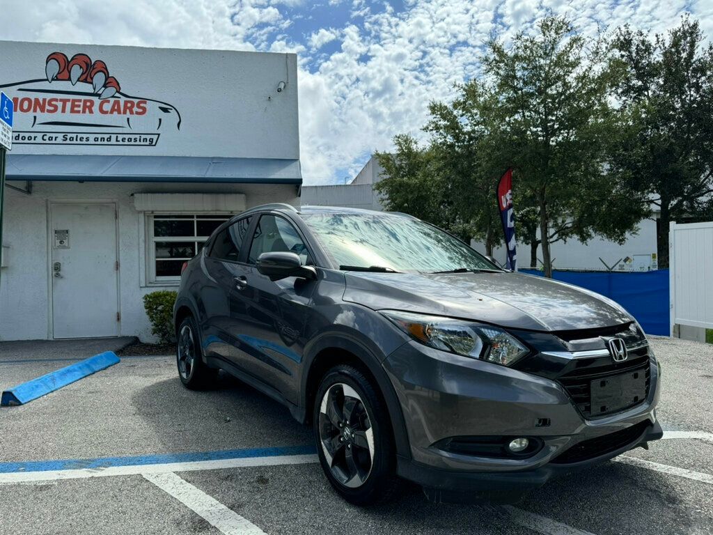 2018 Honda HR-V EX-L Navi AWD CVT - 22572619 - 0