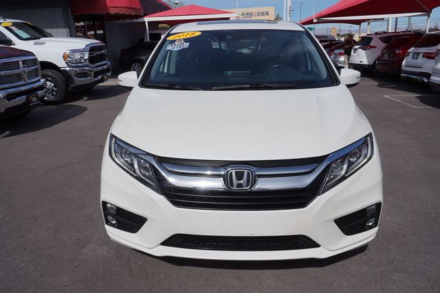 2018 Honda Odyssey EX-L, THIRD ROW SEATING, LEATHER SEATS, MOON ROOF, DVD SYSTEM  - 22989824 - 11