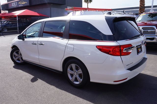 2018 Honda Odyssey EX-L, THIRD ROW SEATING, LEATHER SEATS, MOON ROOF, DVD SYSTEM  - 22989824 - 3