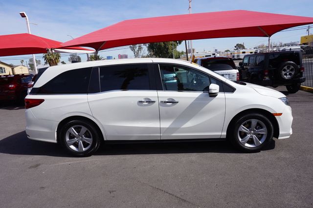 2018 Honda Odyssey EX-L, THIRD ROW SEATING, LEATHER SEATS, MOON ROOF, DVD SYSTEM  - 22989824 - 4
