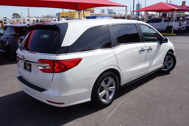 2018 Honda Odyssey EX-L, THIRD ROW SEATING, LEATHER SEATS, MOON ROOF, DVD SYSTEM  - 22989824 - 5