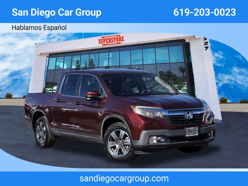 2018 Honda Ridgeline RTL-T 2WD - 22975448 - 0