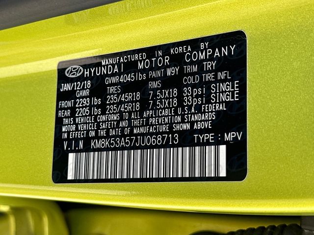 2018 Hyundai Kona Ultimate - 23048631 - 22