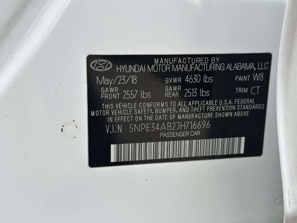 2018 Hyundai Sonata Sport 2.0T - 22991126 - 24