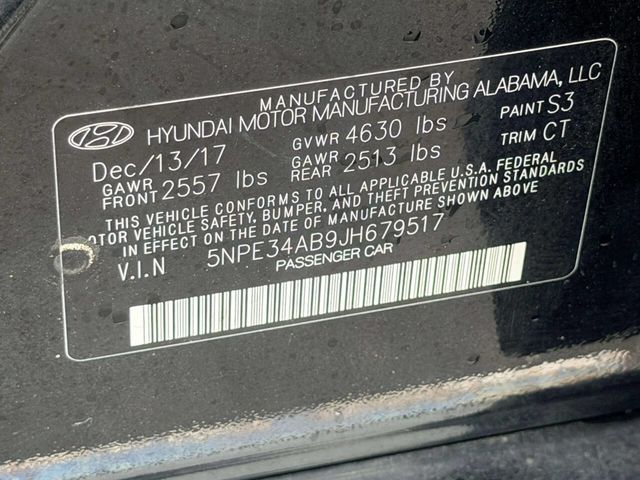 2018 Hyundai Sonata Sport 2.0T - 23046463 - 18
