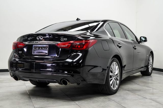 2018 INFINITI Q50 2.0t LUXE AWD - 23033317 - 11