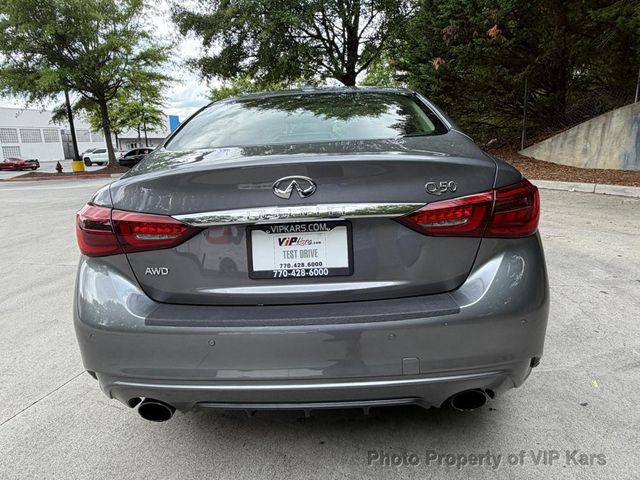 2018 INFINITI Q50 3.0t LUXE AWD - 23031197 - 3