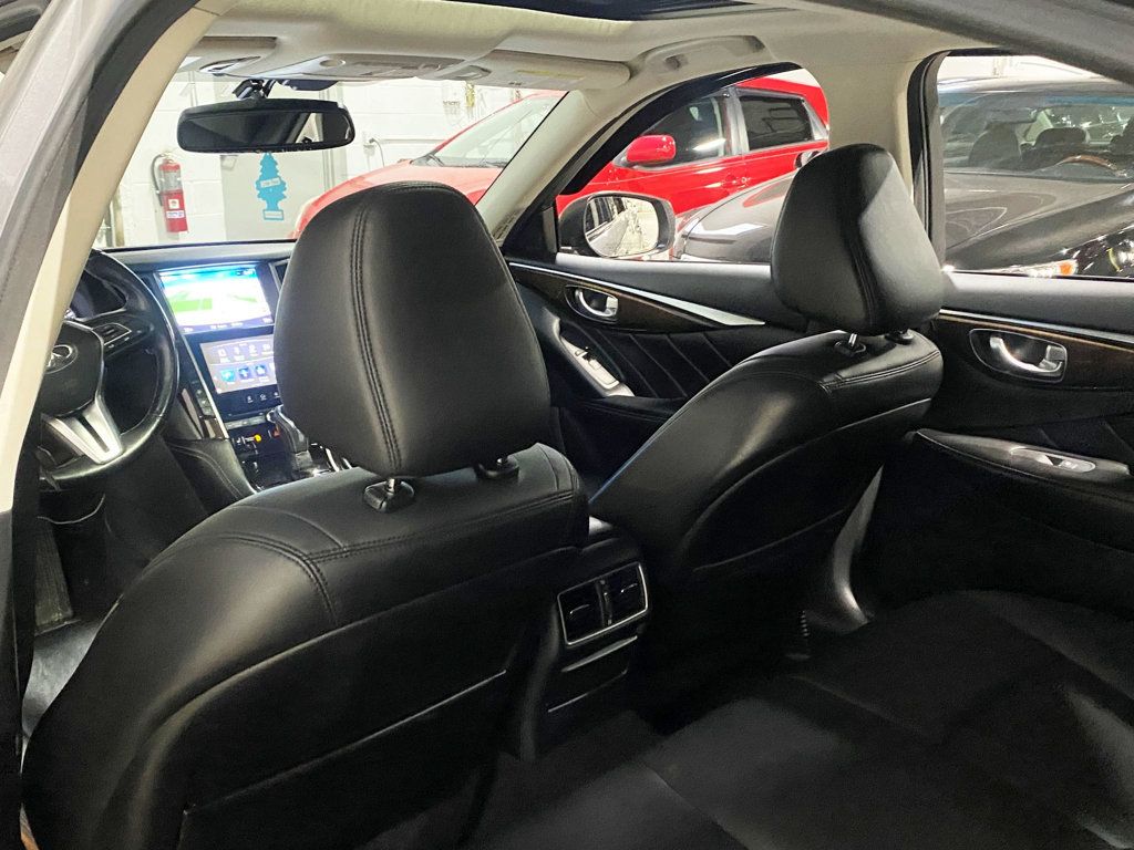 2018 INFINITI Q50 3.0t LUXE AWD - 22979022 - 12