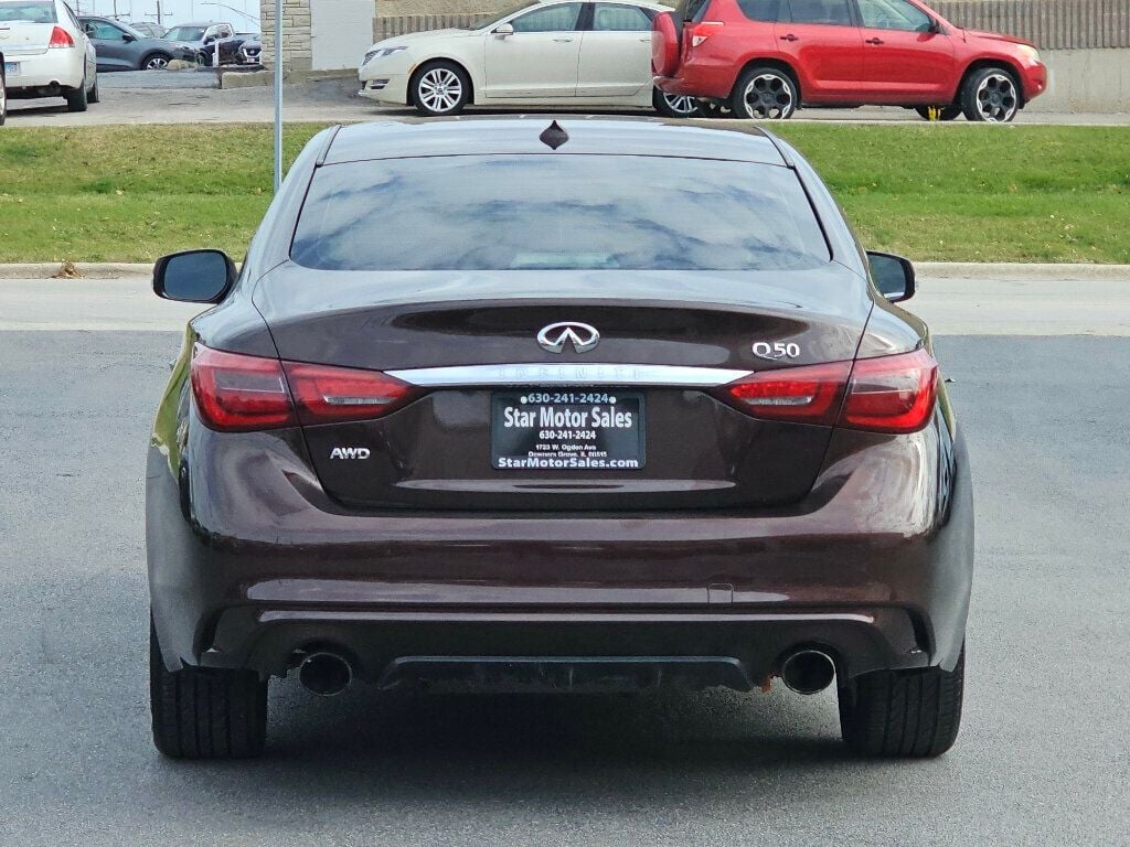 2018 INFINITI Q50 3.0t LUXE AWD - 22934212 - 5
