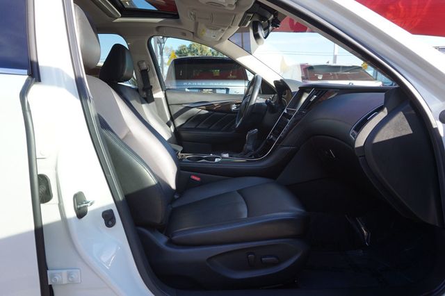 2018 INFINITI Q50 3.0T LUXE, PREMIUM WHEELS, MOON ROOF, LEATHER SEATS, BACKUP CAM - 22971455 - 18