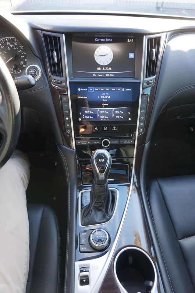 2018 INFINITI Q50 3.0T LUXE, PREMIUM WHEELS, MOON ROOF, LEATHER SEATS, BACKUP CAM - 22971455 - 26