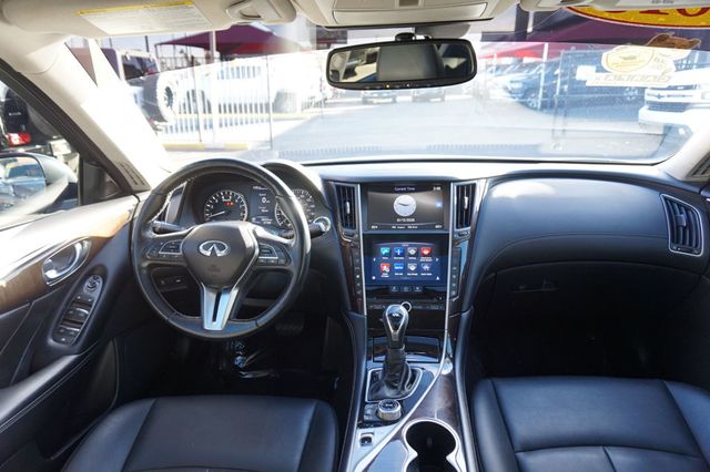 2018 INFINITI Q50 3.0T LUXE, PREMIUM WHEELS, MOON ROOF, LEATHER SEATS, BACKUP CAM - 22971455 - 37
