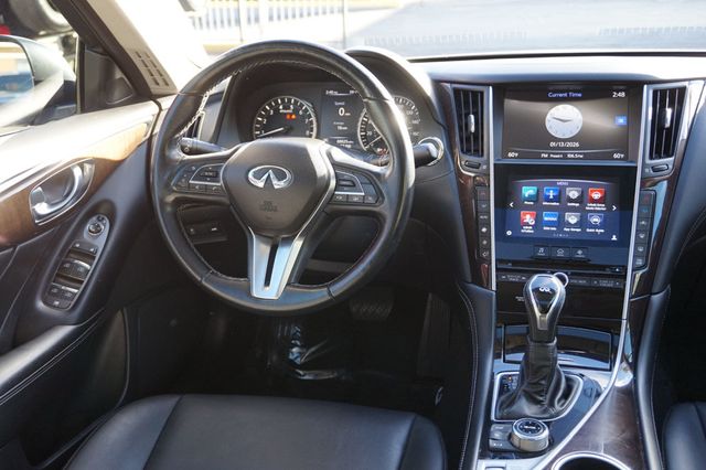 2018 INFINITI Q50 3.0T LUXE, PREMIUM WHEELS, MOON ROOF, LEATHER SEATS, BACKUP CAM - 22971455 - 38