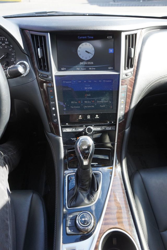 2018 INFINITI Q50 3.0T LUXE, PREMIUM WHEELS, MOON ROOF, LEATHER SEATS, BACKUP CAM - 23018467 - 25
