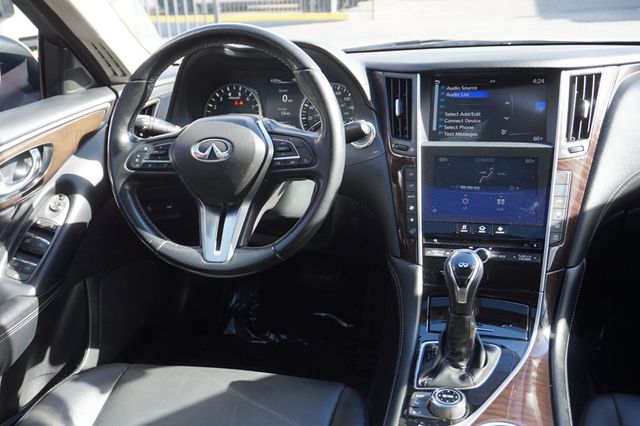 2018 INFINITI Q50 3.0T LUXE, PREMIUM WHEELS, MOON ROOF, LEATHER SEATS, BACKUP CAM - 23018467 - 39