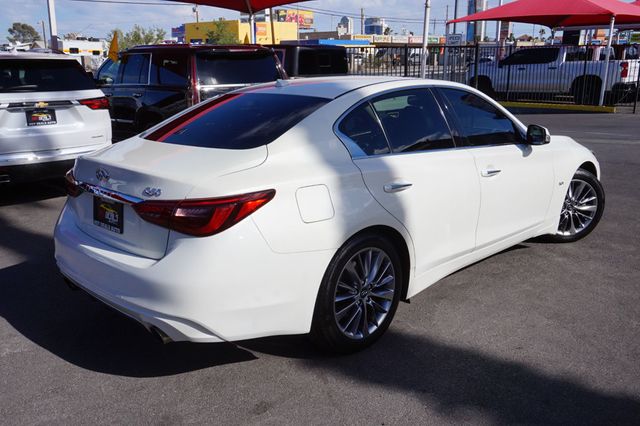 2018 INFINITI Q50 3.0T LUXE, PREMIUM WHEELS, MOON ROOF, LEATHER SEATS, BACKUP CAM - 23018467 - 5