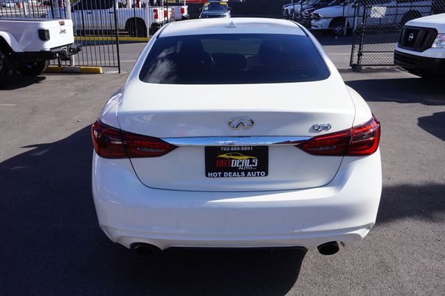 2018 INFINITI Q50 3.0T LUXE, PREMIUM WHEELS, MOON ROOF, LEATHER SEATS, BACKUP CAM - 23018467 - 6